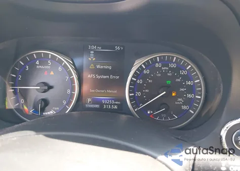 2014 Infiniti Q50 Hybrid Sport z USA, uszkodzony, nr VIN JN1AV7AP8EM691436